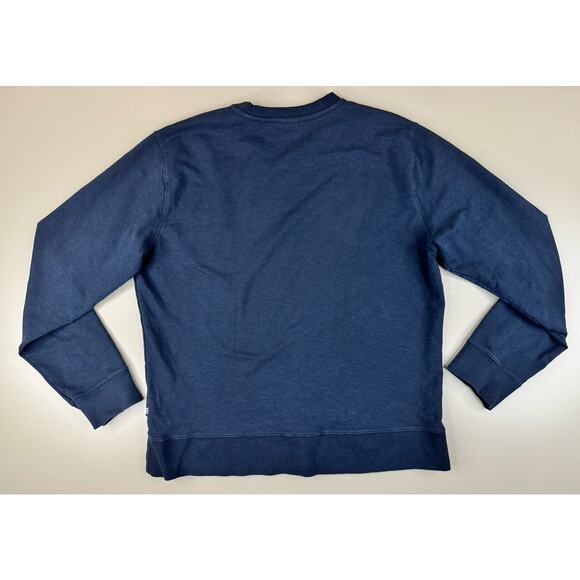 NNO7 No Nationality Barrow Crew 3383 Mens XL Navy Blue Sweater Sustainable GORP - Picture 8 of 10